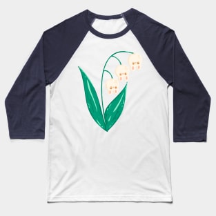 Lily of the Bunnies Baseball T-Shirt